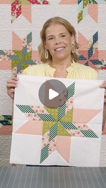 Missouri Star Quilt Company on Instagram: "These stars are taking flight! Get ready to head to the sewing room, because once you see how it’s done, you’ll be racing to get started! We promise it’s a little easier than it looks 😉 Join us over on our YouTube channel for the full Star Flight quilt tutorial." Missouri Star Tutorials, Burrito Pillowcase, Msqc Tutorials, Missouri Quilt Tutorials, Missouri Star Quilt Company Tutorials, Missouri Star Quilt Tutorials, Pillow Cases Tutorials, Missouri Quilt, Missouri Star Quilt Company