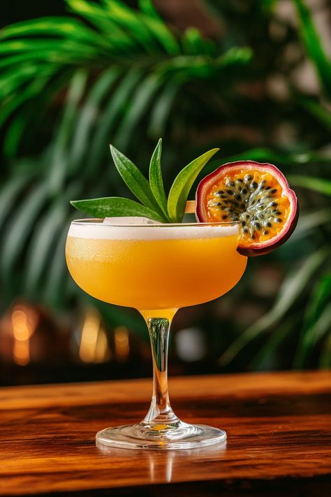 Delicious Passion Fruit Daiquiri Recipe: Refreshing Twist on a Classic Cocktail
#cocktails #cocktailrecipes #classiccocktails Passion Fruit Daiquiri, Passion Fruit Cocktail, Pineapple Skewer, Cocktail Fruit, Daiquiri Recipe, Blended Cocktail, Daiquiri Cocktail, Classic Cocktail Recipes, Fruit Cocktail