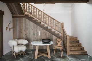 Chalet YCMT - Other - by Pearson Design Group | Houzz Swiss Decor Home, European Ski Chalet, European Chalet Interiors, Bavarian Interior Design, Alpine Chalet Decor, Chic Mountain Home, Austrian Ski Chalet, Swiss Cabin Chalet Style, European Mountain Home