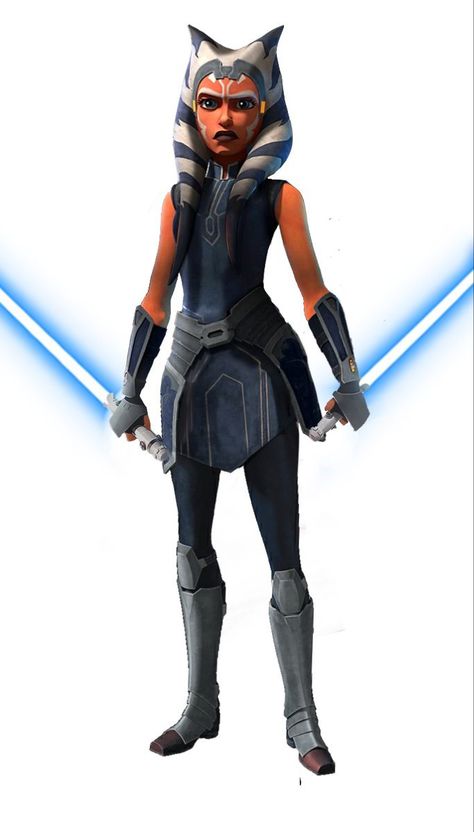 Aesthetic Hairstyles haircut grunge emo dye soft wolfcut fairycore academia photo simple mullet hair dark black blue Ashoka Star Wars, Clone Wars Season 7, Ahsoka Tano Cosplay, Disfraz Star Wars, Jedi Outfit, Clone Wars Ahsoka, Ashoka Tano, Star Wars Character, Star Wars The Clone Wars