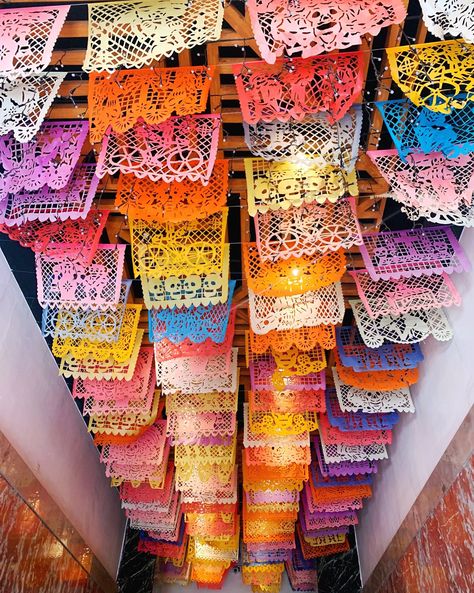 Dia De Los Muertos Decorations Ideas Outdoor, Day Of The Dead Mexico, Traveling To Mexico, Mexican Themed Party, Mexico City Travel Guide, Mexican Papel Picado, Mexican Halloween, Dia De Los Muertos Decorations Ideas, Mexican Celebrations