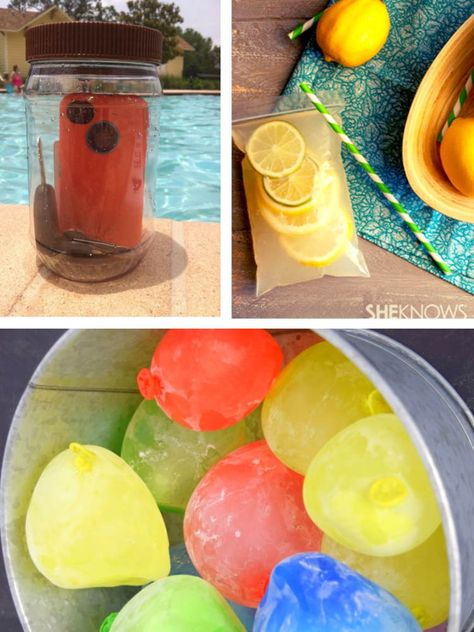 Genius tips for my next beach trip Beach Day Hacks, Beach Day With Kids, Pool At The Beach, Outdoor Drink Holder, Beach With Kids, Grandparents Activities, 2023 Beach, Peanut Butter Jar, Crazy House