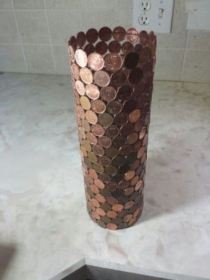 Old Coins Craft, Coins Art Ideas, Penny Jar, Penny Crafts, Art Ideas For Kids, Coin Crafts, Paper Wall Hanging, Coin Art, Cork Crafts