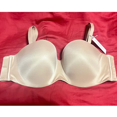 The Retail Value Is $49.95. The Bra You Can Wear Under Anything! Can Be Worn Five Different Ways For Coverage Under Any Top Or Dress. With Five Ways To Wear It, This Bra Gives You Plenty Of Styling Options. Supersoft Fabric And Light Memory Fit Lining Keep Things Comfortable. Lift & Lining * Lightly Lined For Shape * Underwire Straps & Hooks * Fully Adjustable, Removable Straps * Can Be Worn Classic, Halter, Crossback, One-Strap Or Strapless Details & Fabric * Supersoft, Double-Lined Sides For T Victoria Secret Body, Sleep Wear, Pretty Lingerie, Strapless Bra, Women's Intimates, Victoria’s Secret, Victoria's Secret, Sleep, Lingerie