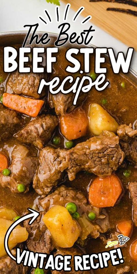 Best Beef Stew Recipe, Best Beef Stew, Beef Stew Meat Recipes, Easy Beef Stew Recipe, Easy Beef Stew, Hearty Beef Stew, Homemade Beef Stew, Stew Meat Recipes, Pot Beef Stew