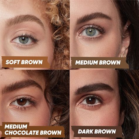 Air Brow Tinted Clean Volumizing Eyebrow Gel - Kosas | Sephora Light Brown Brows, Tinted Eyebrows, Kosas Brow, Brow Quotes, Medium Chocolate Brown, Eyebrow Tint, Tinted Eyebrow Gel, Eyebrow Color, Sparse Brows