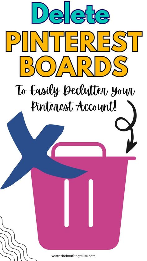 how to delete boards on Pinterest Ipad Pro Tips, Pinterest Tutorial, Hacking Websites, Delete Pin, Iphone Information, Pinterest Tutorials, Pinterest Guide, Learn Pinterest, Pinterest Hacks