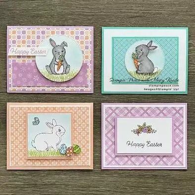 Stampin Up Easter Bunny, Stampin Up Easter Cards, Easter Bunny Cards, Stampin Up Easter, Easter Cards Handmade, Card Making Templates, The Easter Bunny, Easter Holiday, Easter Printables