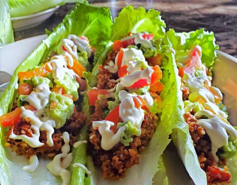 Salads With Protein, Raw Vegetables Recipes, Mucusless Diet, Raw Vegan Recipes Easy, Raw Vegan Dinners, Raw Food Diet Plan, Salsa And Guacamole, Vegan Tacos Recipes, Vegan Taco