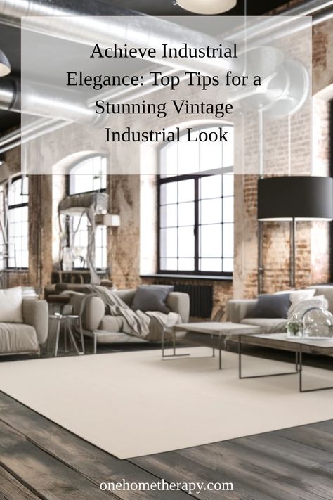 Transform your space with timeless charm! 🌟 Discover how to achieve industrial elegance with our top tips for stunning vintage industrial decor. Dive into expert advice on blending rustic elements with modern flair. Click to learn more, get inspired, and start your decorating journey today! 🛠✨ #IndustrialElegance #VintageIndustrial #HomeDecor #InteriorDesign #DIYDecor Industrial Foyer Design, Expensive Decor, Vintage Industrial Design, Entryway Inspiration, Vintage Industrial Decor, Foyer Design, Rental Decorating, Rustic Frames, Modern Farmhouse Style