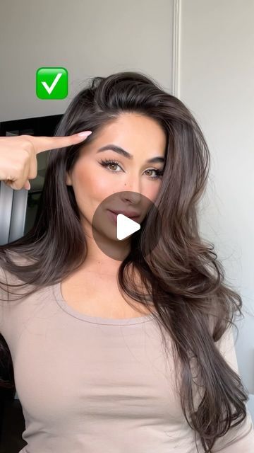 Frouzan M. 💄🇦🇫🇨🇦 on Instagram: "If you haven’t tried this volume hack.. this is your sign!! #hair #hairhacks #hairtransformation #hairgoals #hairtutorial #hairfashion #hairbrained #hairvideos #hairstyle #fyp" Volume In Hair, Hair Volume Hacks, Easy Care Hairstyles, Jennifer Lee, Voluminous Hair, Hair Brained, December 19, Volume Hair, Hair Transformation