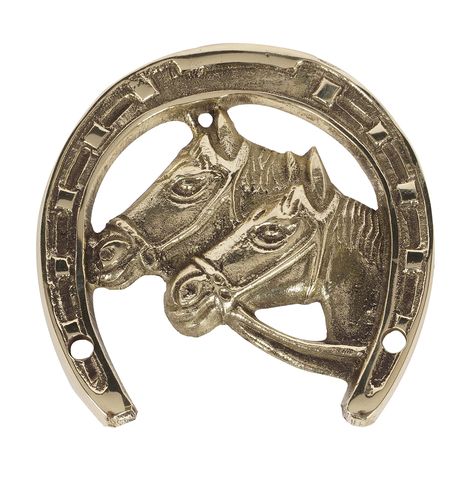 PRICES MAY VARY. ✅ Package Includes 1 Horseshoe for décor. ✅ Material: Premium quality brass. ✅ Style: Antique gold-colored Horseshoe with two horse heads. ��✅ Brand Name: IBA Indianbeautifulart ✅ Dimensions (Approx): Length: 3.5" Inches | Width: 3.5" Inches | Weight: 100 Grams ✅ Adornment: This pretty sign is full of beauty. You can hang the horseshoe above an entry door or on an interior wall as both décor and good luck charm. Add style to your home, cabin, lodge, restaurant, café, etc. Also, it Antique Style Home, Lodge Restaurant, Farmhouse Decor Wall, Home Farmhouse Decor, Horse Heads, Two Horses, For Good Luck, Horse Head, Style Home