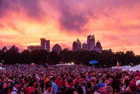 Park Tavern in Piedmont Park Piedmont Park Atlanta, Atlanta Braves Wallpaper, Music Midtown, Brave Wallpaper, Midtown Atlanta, Good Beer, Piedmont Park, Atlanta United, Georgia Travel