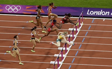 Hurdles! Dawn Harper, Hurdles Track, 2012 Summer Olympics, Olympic Stadium, Summer Olympics, Gold Medal, Finish Line, World News, Track And Field