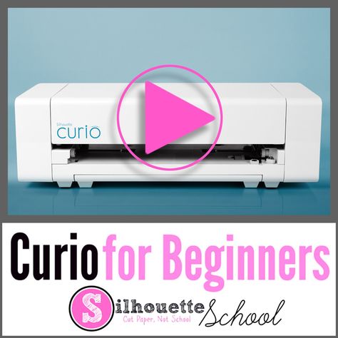 Silhouette Curio Online Beginner Class by Silhouette School - Swing Design Silhouette Curio Projects, Silhouette Cameo Beginner, Silhouette School Blog, Dummies Book, Silhouette Curio, Silhouette School, Silhouette Cameo Tutorials, Silhouette Tutorials, Learn Calligraphy