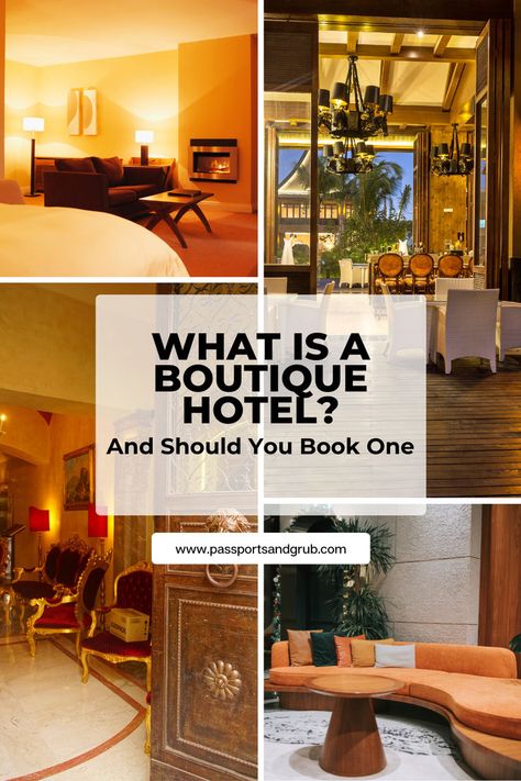 Luxury vibes without the hefty price tag?  Boutique hotels might be your answer!   This pin spills the tea on what they are & if they're for you! #BoutiqueHotels Boutique Resort Design, Boutique Hotel Ideas, Boutique Hotels Interiors, Boutique Hotel Room, Boutique Hotels Design, Small Boutique Hotels, Hotels Around The World, Nautical Theme Decor, Hotel Room Design