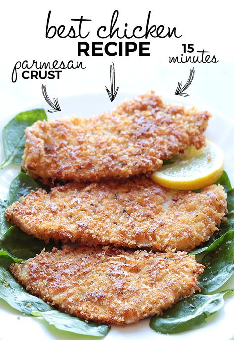 Easy Parmesan Crusted Chicken - Cakescottage Noodles And Company Parmesan Crusted Chicken, Easy Parmesan Crusted Chicken, Chef Competition, Panko Crusted Chicken, Parmesan Crusted Chicken Recipe, Crusted Chicken Recipes, Brittle Recipes, Bacon Chicken, Parmesan Crusted Chicken