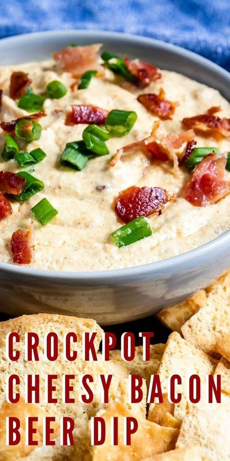 Beer Cheese Dip With Bacon, Cheddar Bacon Beer Dip, Bacon Beer Cheese Dip, Bacon Cheddar Beer Dip, Cream Cheese Beer Dip, Crockpot Beer Cheese Dip, Crockpot Beer Cheese, Beer Cheese Dip Crockpot, Crockpot Cheese Dip