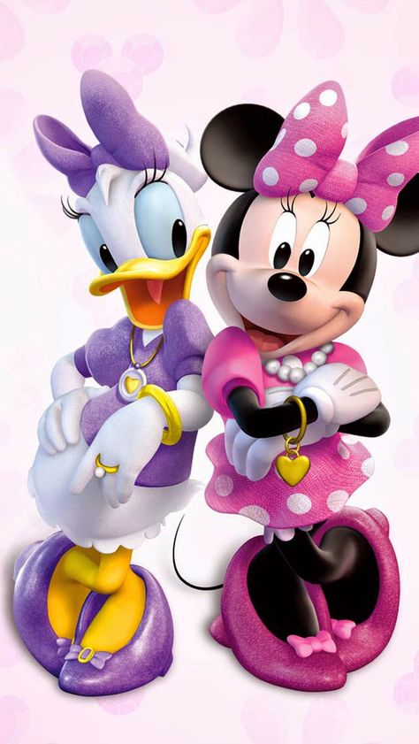 Link: http://m.kappboom.com/gallery/l?p=123779&d=5&share=pinterest.shareextension Pata Daisy, Mickey Mouse Wallpaper Iphone, Minnie Y Mickey Mouse, Mickey Mouse Images, Minnie Mouse Images, Minnie Mouse Pictures, Mickey Mouse Pictures, Retro Disney, Mickey Mouse Art