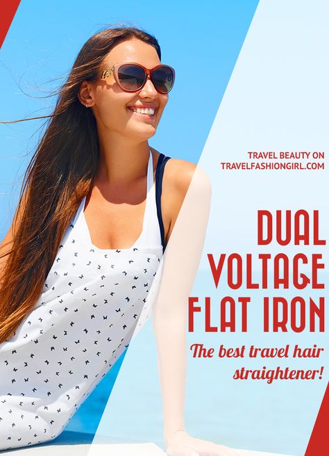 Having the right voltage is crucial when you use electronics abroad including your hair tools. Find out why the best travel hair straightener is a dual voltage flat iron and the ten best options to use! What's the Best Travel Hair Straightener? A Dual Voltage Flat Iron http://travelfashiongirl.com/dual-voltage-flat-iron/ via @travlfashngirl #travel #packing #tips Packing Tricks, Travel Straightener, Travel Flat Iron, Flat Iron Tips, Travel Fashion Girl, Trip Packing, Korean Makeup Tutorials, Travel Hair, Travel Hairstyles