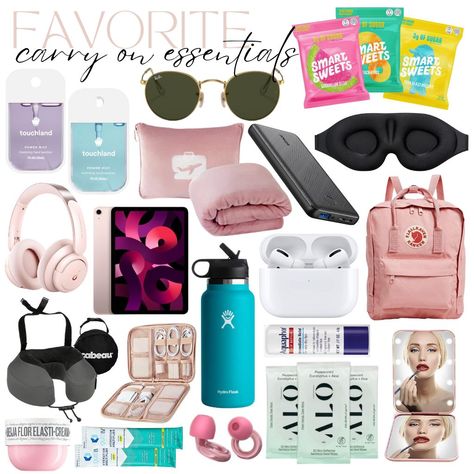 carry on essentials What To Pack Airplane Bag, What’s In My Travel Carry On, Carry On Bag Ideas, Whats In My Carry On Bag Travel, What To Put In Carry On Bag Travel, Plane Personal Item Bag, What To Have In Your Carry On Bag, Carry On Bag For Cruise, Things To Bring In Your Carry On Bag