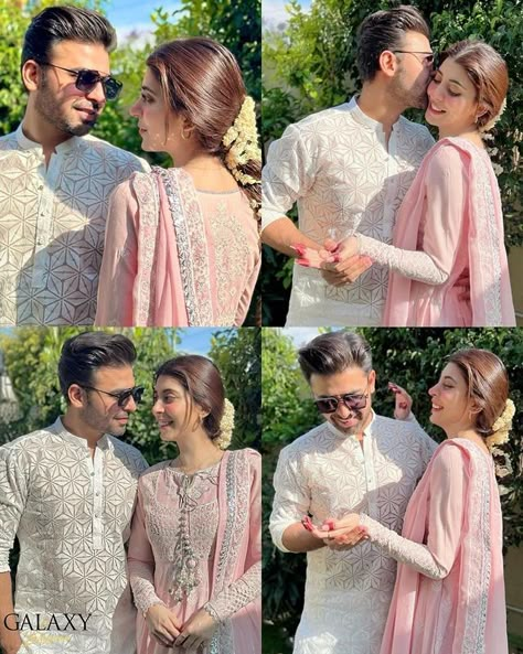 Couple Outfit Traditional, Traditional Look Couple Photos, Couples Saree Poses, Saree Photoshoot Poses Couple, Couple Pose Traditional Look, Couple Poses In Kurti, Couple Pose Saree, Couple Poses In Ethnic Wear, Saree And Kurta Couple Aesthetic