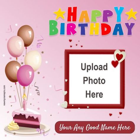 Personalized, Happy Birthday, Template, Online, Free, Download, Customizable, Easy, Design, Canva, Greeting card, Name, Photo, Message, Celebration, Special, Digital, Create, Share Popular Pictures, Celebration Pictures, Birthday Card Template Free, Editable Birthday Cards, Make Your Name, Birthday Card With Photo, Birthday Card With Name, Birthday Wishes Flowers, Happy Birthday Wishes Photos