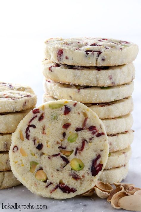 Cranberry Pistachio Cookies, Pistachio Cookie, Pistachio Cookies, Cranberry Pistachio, Thanksgiving Cookies, Christmas Cooking, Brownie Cookies, Tea Cakes, Cookies Recipes Christmas