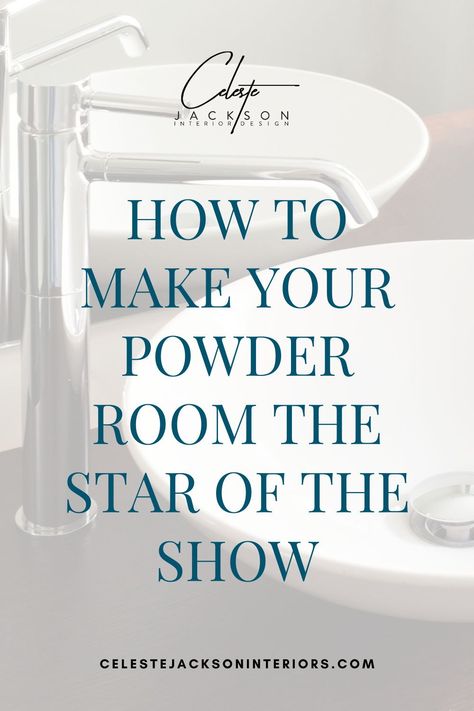 Your Powder Room is a small but Mighty Room. It has the potential to impact you Unique Small Powder Room Ideas, Luxe Powder Room Ideas, Powder Room Off Kitchen, Half Bath Renovation Ideas, High End Powder Room Ideas, Spa Like Powder Room Ideas, Small Dramatic Powder Room, Small Powder Room With Pedestal Sink, Powder Room Inspiration Modern