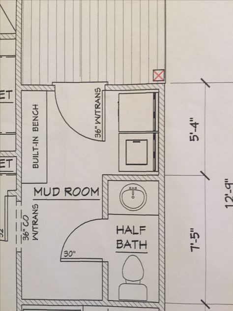 Bathroom Laundry Mudroom Combo, Mudroom With Bathroom Layout, Mudroom And Bathroom Combo, Mudroom Laundry Room Bathroom Combo, Mud Room Laundry Bathroom Combo, Mud Room With Laundry And Bathroom, Mud Room Powder Room Combo, Half Bath Laundry Room Combo Floor Plan, Mudroom Laundry Half Bath