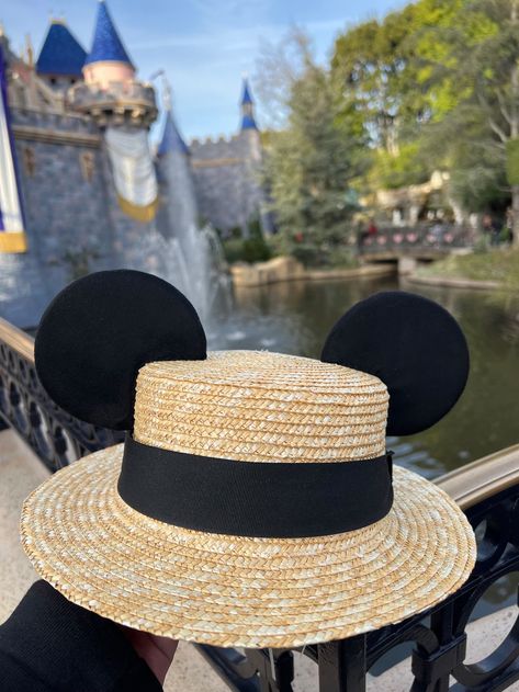 Disneyland Disney Minnie Mickey Mouse ears inspired Fedora Sun Hat ears | Etsy (US) Dapper Day Disneyland, Disneyland 2024, Disneyland Hats, Disney Hat, Disneyland Family, Disney Outfits Women, Outfit Disney, Disney Mouse Ears, Loungefly Backpack