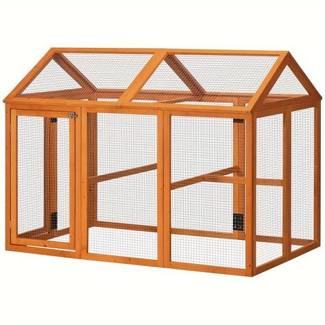 Faster shipping. Better service Chicken Enclosure, Large Chicken Coop, Chicken Items, Wooden Chicken, Chicken Pen, Poultry Cage, Backyard Farm, Chicken Coop Run, Chicken Cages