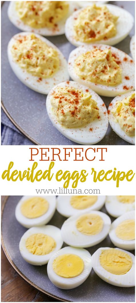 Nothing better than a smooth deviled egg appetizer! You'll be surprised with how easy these are to make. Tons of flavor, super delicious and perfect for parties and holidays. Egg Appetizer, Deviled Eggs Recipe Easy, Devilled Eggs Recipe Best, Deviled Eggs Easy, Best Deviled Eggs, Natural Detergent, Deviled Eggs Recipe, Deviled Egg, Makanan Diet