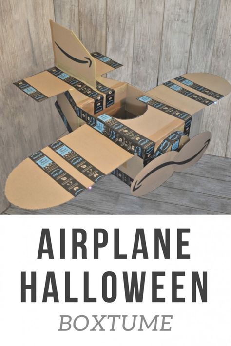 Plane Costume, Airplane Costume, Landing Lights, Cardboard Airplane, Airplane Birthday Party Decorations, Cardboard Costume, Face Diy, Box Costumes, Airplane Birthday Party