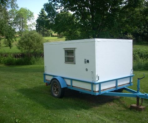 Square Drop Camper, Diy Camper Trailer Designs, Micro Camper Diy, Diy Teardrop Trailer, Trailer Frame, Cheap Camping, Folding Campers, Camping Trailer Diy, Homemade Camper