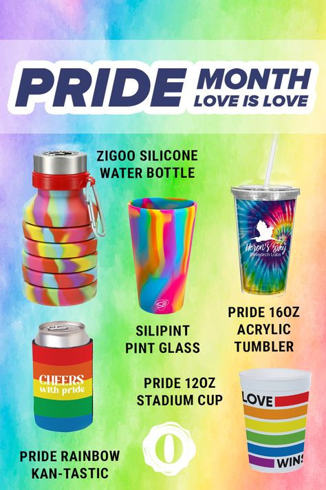 Promotional Merchandise, Rainbow Pride, Best Products, Drinkware, The Fosters, Promotion, Rainbow, Good Things