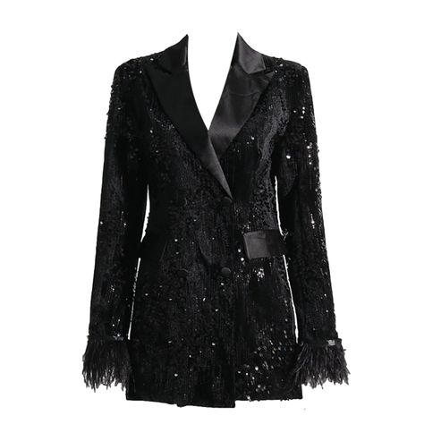 Sequin Blazer Dress, Prom Jacket, Sequin Suit, Feather Tops, Sequin Blazer, Long Sleeve Dress Formal, Long Sleeve Prom, Womens Blazers, Long Sleeve Blazers