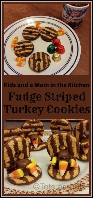 Candy Turkeys, Thanksgiving Turkey Cookies, Fudge Stripe Cookies, Turkey Cookies, Time For Kids, Thanksgiving Cookies, Cookies For Kids, Thanksgiving Kids, Family Favorite Meals