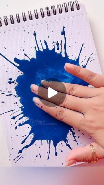 Drawings Paintings Art, Things To Paint With Acrylic Paints, New Canvas Painting Ideas, Cool Painting Techniques, What To Paint With Acrylic Paints, For Kids Drawing, Spill Art Ideas, Painting Ideas On Paper For Beginners, Diy Art Paintings Easy