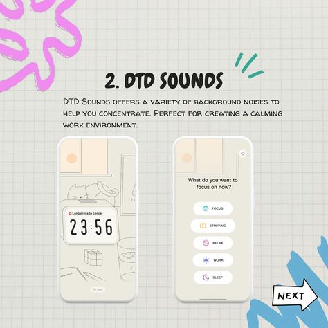 🔥 Need to boost your focus and reduce distractions? These cozy timer apps are here to help! 🕰️✨ Check out our top picks: 1️⃣ **Focus Traveller** - Take your focus on a journey with a fun travel-themed interface. Perfect for staying motivated and on task! 🌍✈️ 2️⃣ **DTD Sounds** - Immerse yourself in calming background noises to create a peaceful work environment. Great for concentration! 🎧🌿 3️⃣ **Emphasis** - Break down tasks into manageable chunks with this minimalist timer app. Ideal for ... Timer Website, Daily Planner App, Focus App, Aesthetic Apps Games, Aesthetic Apps, Timer App, Ipad Essentials, Apps For Teens, Study Apps