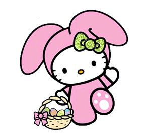 HK easter inspiration Bouquet Toppers, Hello Kitty Bunny, Bouquet Pictures, Halloween Dibujos, Hello Kitty Easter, Sanrio Pfp, Kitty Png, Easter Cartoons, Hello Kitty Imagenes