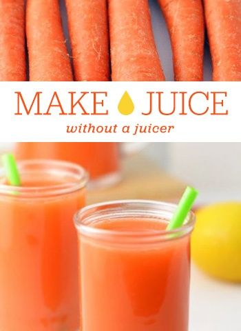 How to Make Juice Without a Juicer | Brit + Co. Raw Juice Recipes RePinned By: Live Wild Be Free www.livewildbefree.com Cruelty Free Lifestyle & Beauty Blog. Twitter & Instagram @livewild_befree Facebook http://facebook.com/livewildbefree Juice Without A Juicer, How To Make Juice, Easy Breakfast Smoothies, Quick Smoothies, Fruit Smoothie Recipes Healthy, Homemade Smoothies, Juicing With A Blender, Juicy Juice, Best Juicer