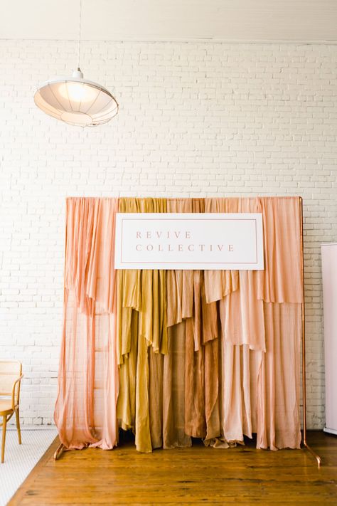 Booth Backdrops Vendor, Womens Conference Stage Design Backdrop Ideas, Photography Studio Rental Ideas, Cheesecloth Photo Backdrop, Easter Photobooth Ideas, Art Deco Backdrop, Cheesecloth Backdrop, Church Photo Backdrop, Easter Backdrop Ideas