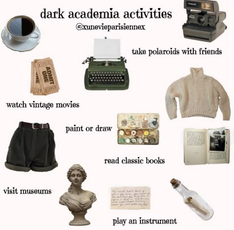 Dark Academia Items, Dark Academia Drawing Ideas, Dark Academia Activities, Dark Academia Drawing, Dark Academia Things, Paradis Sombre, Academia Drawing, Dark Academia Art, Academic Aesthetic