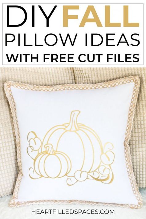 Autumn Pillow, Fall Pillow, Diy Furniture Redo, Fall Throw Pillows, Pillow Ideas, Fall Pillow Cover, Diy Furniture Ideas, Diy Arrangements, Fall Craft