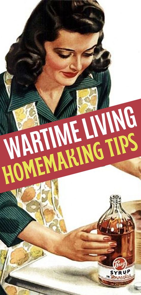 1940s housewife baking with text wartime living homemaking tips Homemaking Recipes, 1940s Housewife, Homemaker Tips, Vintage Homemaking, 1940s Aesthetic, Happy Homemaking, Getting Organized At Home, Homestead Life, Stepford Wife