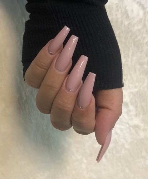 Ballerina Nails Long, Tapered Coffin, Balarina Nails, Nails Ballerina, Long Square Nails, Tapered Square Nails, Long Acrylic Nail Designs, Square Nail Designs, Easy Nails