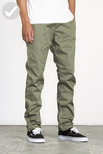 RVCA Men's The Week-End Pant, Fatigue, 28 - Mens world (*Amazon Partner-Link) Cargo Fashion, Husband Clothes, Mens World, Rvca Mens, Hype Clothing, Outfits Streetwear, Slack Pants, Men Pants, Mens Fashion Classy