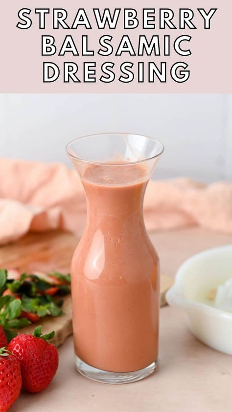 Strawberry Vinegar Uses, Strawberry Balsamic Vinaigrette, Strawberry Salad With Balsamic Dressing, Strawberry Balsamic Salad, Strawberry Vinegarette, Strawberry Balsamic Dressing, Strawberry Dressing, Strawberry Salad Dressing, Vinegar Recipes