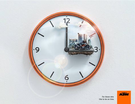 KTM Cross Motorcycles: Hours • Ads of the World™ | Part of The Clio Network Be On Time, Ad Of The World, Ads Of The World, Best Ads, Ride On Toys, Advertising Agency, Creative Ads, Ads Creative, Creative Advertising